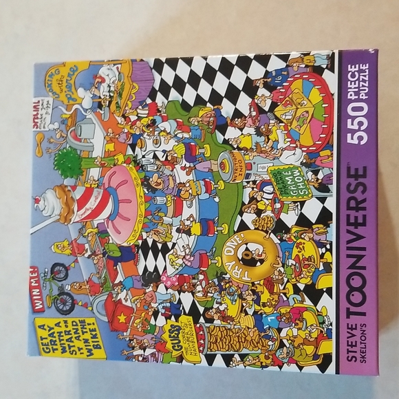 Ceaco Games Steve Skeltons Tooniverse School Cafeteria Extreme